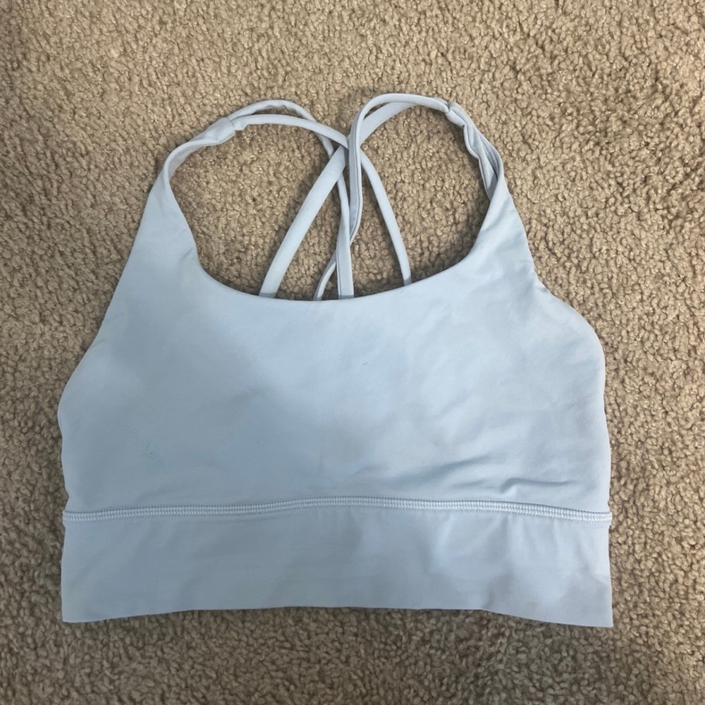Light Blue Sports Bra